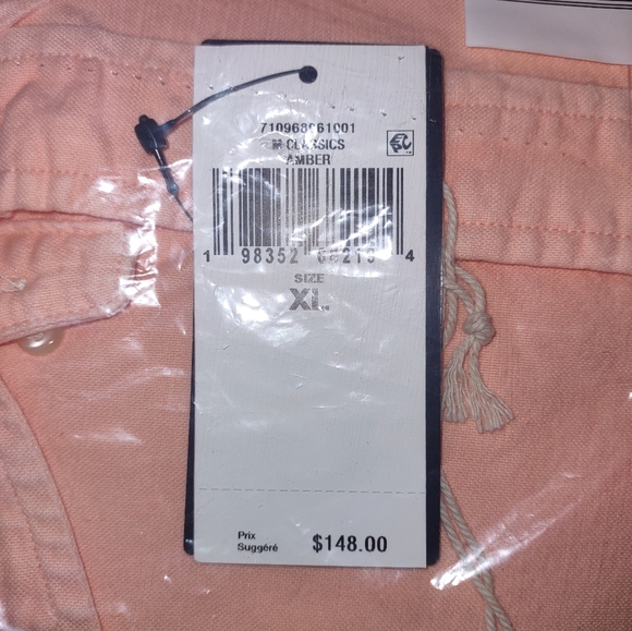 Polo by Ralph Lauren Orange Dress Shirt - Picture 2 of 2